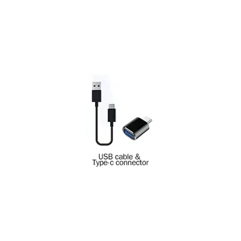 USB Type C Кабелна Тел Carplay Ai Box Адаптер 0,4 М USB Кабел за Трансфер на данни за превозното средство USB Адаптер за Авто TypeC Мъжки към USB Женски Conv