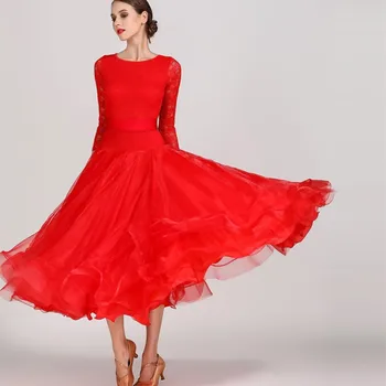 Евтини Ниски MOQ Жени Дами Танцова Практика да Носят Цветни Рокли Бални Облекла Момичета