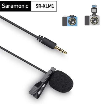 Saramonic SR-XLM1 Ненасочено 3.5 мм TRS Безжичен Петличный Микрофон за Безжични Микрофонных Устройства за Запис на Youtube