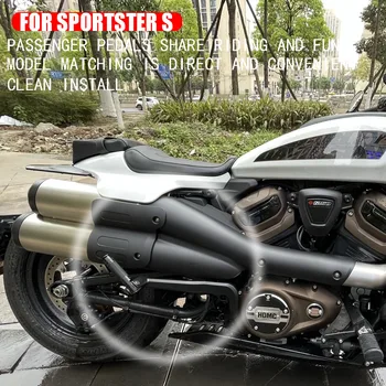 Стъпала За краката на задните Пътници Мотоциклет Стъпала Поставка За Крака на Педала и Закопчалка Подходящи ЗА Sportster S 1250 RH1250 RH 1250 2021 2022